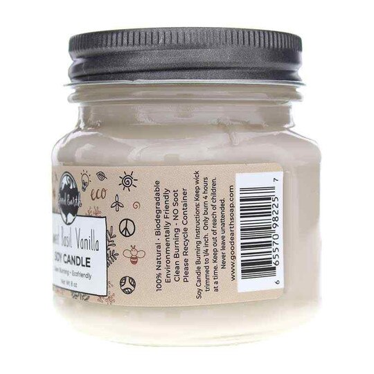 Mason Jar Soy Candle, GOE
